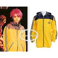 Amazon.co.jp: [TTCOS] コスプレ hide ラインパーカー イエロー サイズ